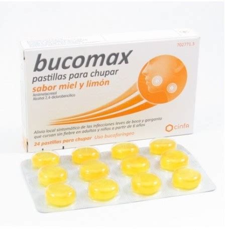 Bucomax Pastillas Para Chupar Miel Y Limon Farmacia La Vega