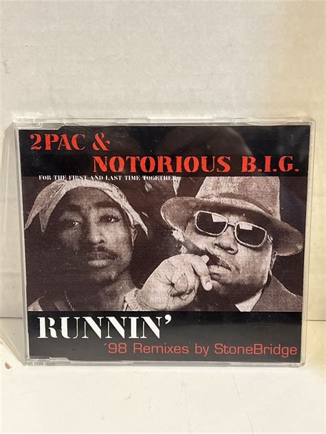 Yahooオークション Notorious Big And 2pac Runnin Cd Single Remi