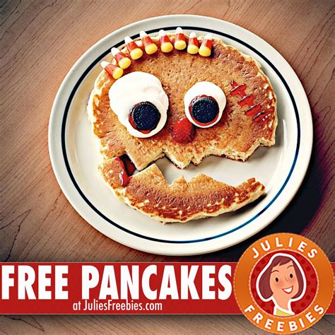 Free Scary Face Pancakes At Ihop For Kids Julies Freebies