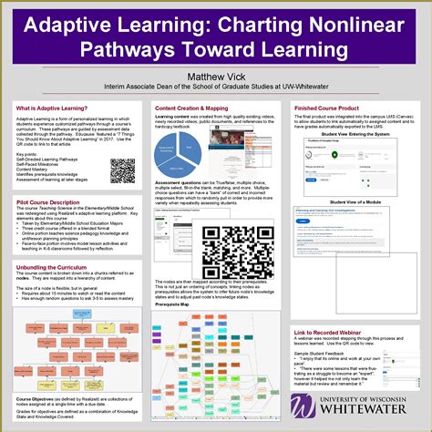Adaptive Learning Charting Nonlinear Pathways Toward Learning Matthew