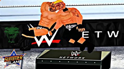 Randy Orton Vs Brock Lesnar Summerslam Wr D Youtube