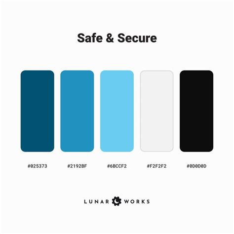 Safe & Secure Color Palette | Palette, Color palette, Painting corner