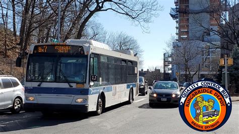 Nyct Riverdale Bound Orion Vii Next Gen Hybrid Bx Bus At