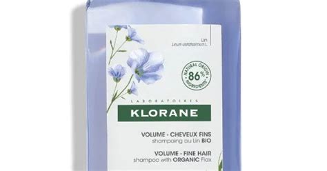 Klorane Flax Fiber Volume Texture Shampoo Bio