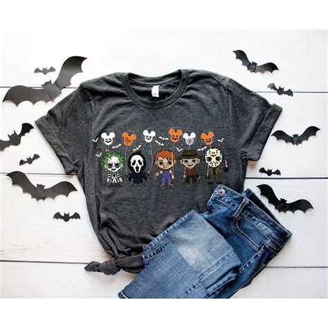 Disney Horror Characters Halloween Shirt Disney Halloween H Inspire