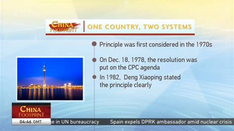 One Country Two System A Brief History Of One Country Two System Cgtn