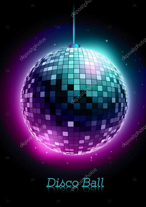 Disco Ball Disco Background Stock Vector Image By ©annbozshko 54724279