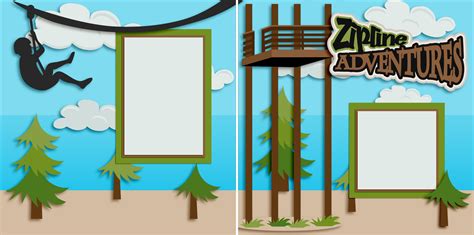 Ziplining Adventure - 2582 – EZscrapbooks