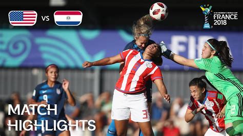 Usa V Paraguay Fifa U 20 Womens World Cup France 2018 Match 13