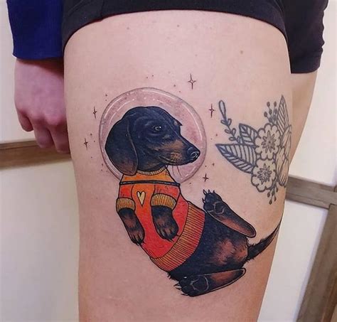 The 16 Coolest Dachshund Tattoo Design Ideas | PetPress