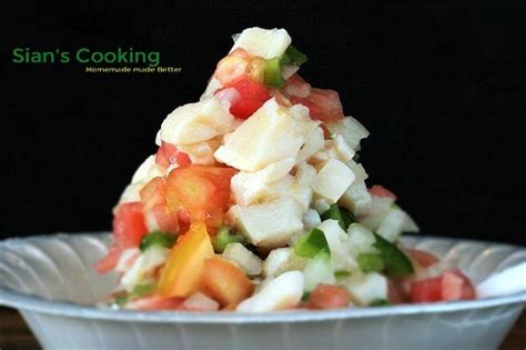 Chef Sian's Conch Salad Recipe - Jamaicans and Jamaica - Jamaicans.com