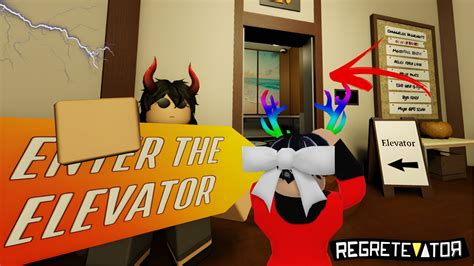 Un Nouveau Jeu Dascenseur Sur Roblox 🪜 Regrevator Youtube