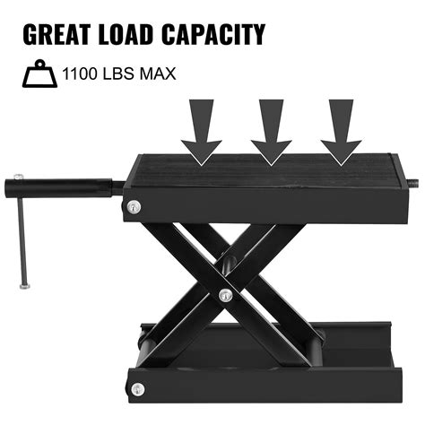 Jack de moto 1100lbs cric élévateur à ciseaux de moto de moto avec