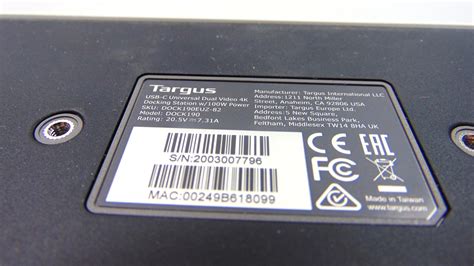 Uniwersalna Stacja Targus Dock 190 4k Hdmi Usb C Stacje Dokujące