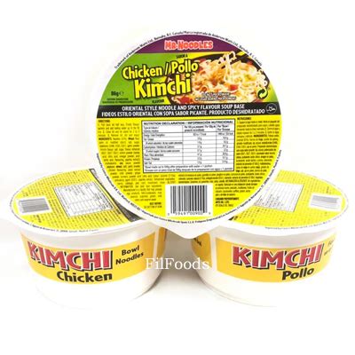 Mr.Noodles Chicken Kimchi Cup Noodles 86g - FilFoods