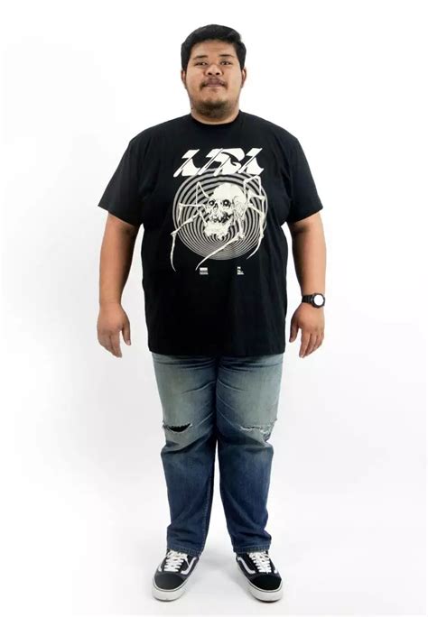 Jual Highest Kaos Big Size Jumbo Pria Atasan Ukuran Besar Oversize