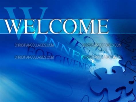 Welcome Ppt Background