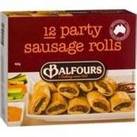 Balfours Sausage Roll Party 12pk 450g Buy Balfours Sausage Roll Party