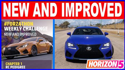 Forza Horizon New And Improved Forzathon Weekly Challenge Lexus