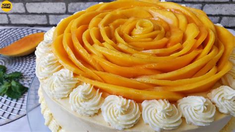 Mango Cake Without Oven By Aqsas Cuisine Youtube