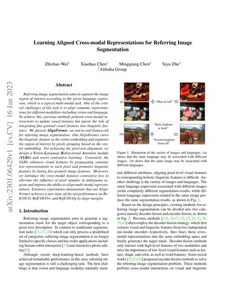 Learning Aligned Cross Modal Representations For Referring Image