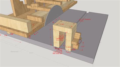 Table Saw Stop Block | 3D Warehouse