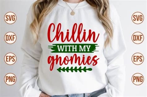 Chillin With My Gnomies Svg Graphic By Nazrulislam405510 Creative Fabrica