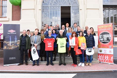 PRESENTATO OGGI IL WEEKEND DELLA AOSTA21K Aosta 21K Mezza Maratona