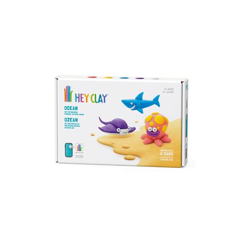 Hey Clay Ocean 6 Can Set TOMY UK