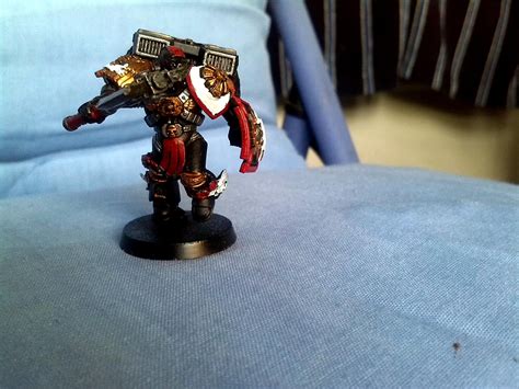 Assault Marines Black Templars Games Workshop Painted Power Weapon Vanguard Vet Warhammer