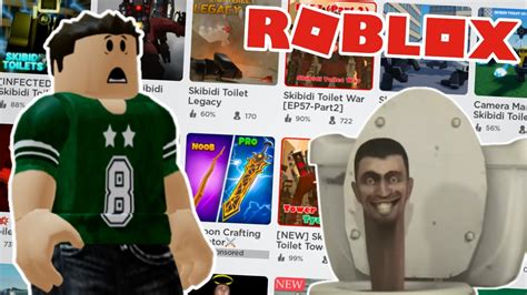 Ho Giocato Ogni Gioco Sulle Skibidi Toilet Di Roblox Youtube