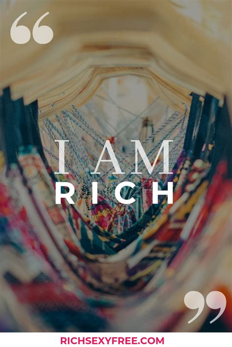 I Am Rich Abundance Wealth Affirmation Prosperity Mantra For