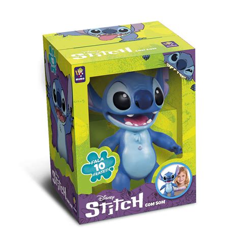 Boneco Do Stitch Que Fala - Confira Boneco Interativo - Disney - Stitch - Fala 10 Frases - Mimo ...