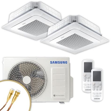 Samsung Deckenkassetten Set Wind Free Kw