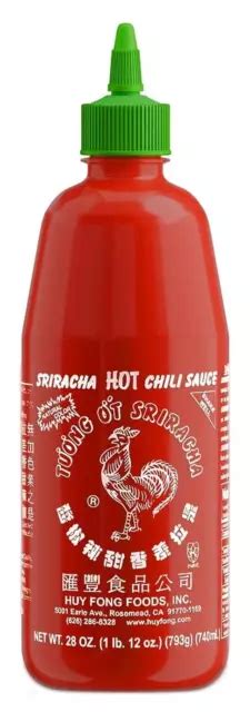 HUY FONG SRIRACHA Hot Chili Sauce Oz PicClick UK