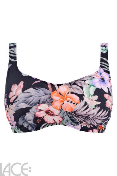 Freya Swim Kamala Bay Bikini Beha Bandeau E I Cup Midnight Lace