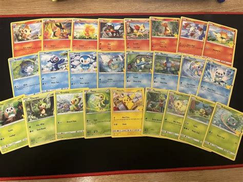 25TH ANNIVERSARY MCDONALDS Complete Non Holo Set 25 25 MINT NM Pokemon