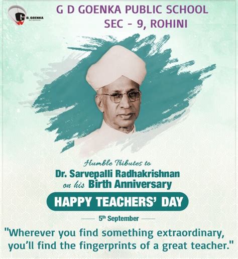 Happy Teachers Day Gd Goenka Rohini