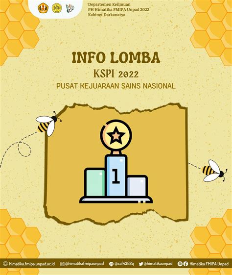 Himatika Fmipa Unpad On Twitter Info Lomba Kspi 2022 Assalamu