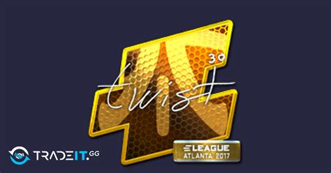 Sticker Twist Foil Atlanta 2017 Tradeit