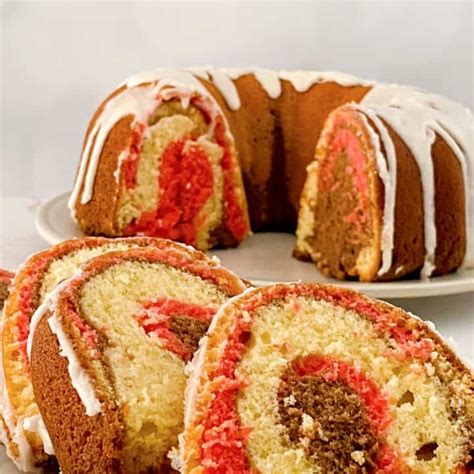 Neapolitan Cake Recipe - Organized Island