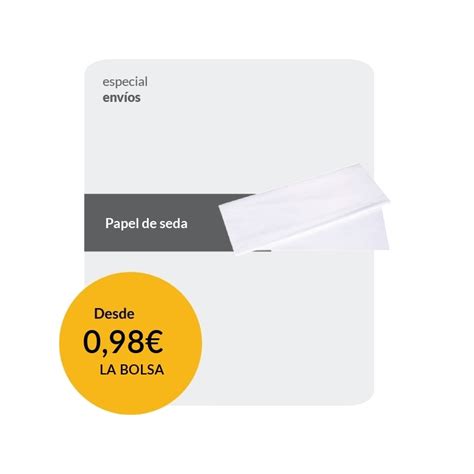 Papel de Seda Blanco 50x70 cm Málaga Pack MalagaPack