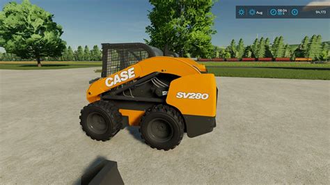 CASE SV280 & TV370 Skidsteer Pack v1.0 FS22 Mod | Farming Simulator 22 Mod