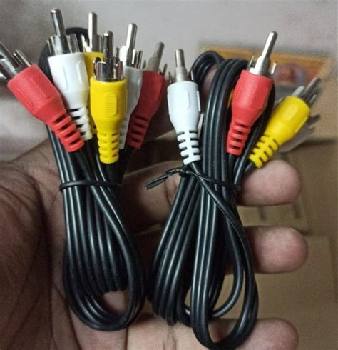 Audio Video Cable, For Industrial, Copper at ₹ 29/piece in New Delhi ...