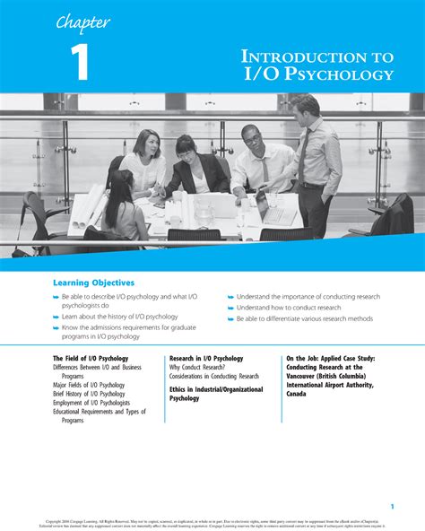 Industrial Organizational Psychology An Applied Approach By Michael G