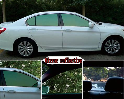 China 2 Ply Sun Control Car Reflective Metallic Window Tint Film Photos