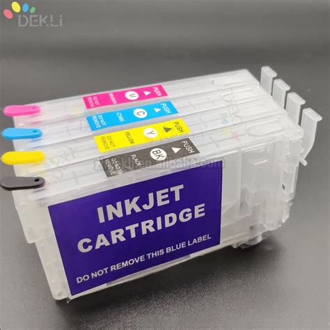 T802xl1 Refillable Ink Cartridge For Epson Wf 4734 Wf 4740 Ciss Ink