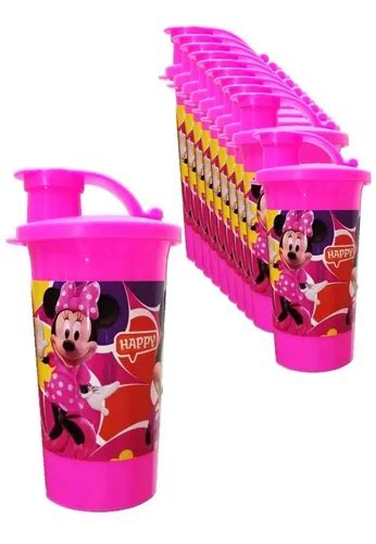 Vaso Pitillo Sorpresa X Termo Minni Mouse Alta Calidad Cuotas Sin