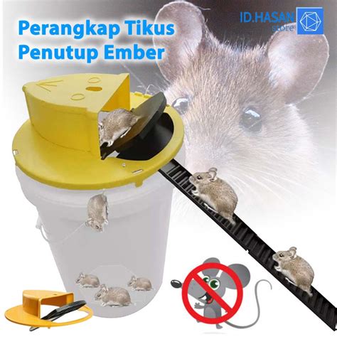 Jual Perangkap Tikus Ampuh Otomatis Jebakan Tikus Masal Jatuh Lubang