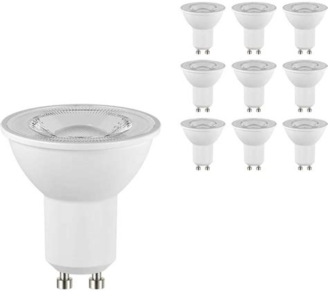 [sa] Luce Bella Gu10 Led Warm White 6w Globe 10 Pack 5 Bunnings